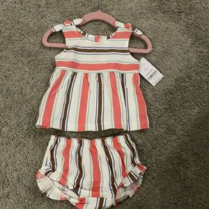 Carter’s baby dress with panty shorts
